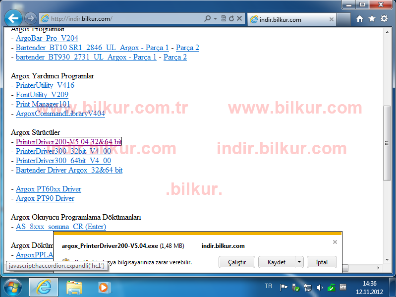 IMPRESSORA ARGOX OS-214 PLUS DRIVERS FOR WINDOWS 7